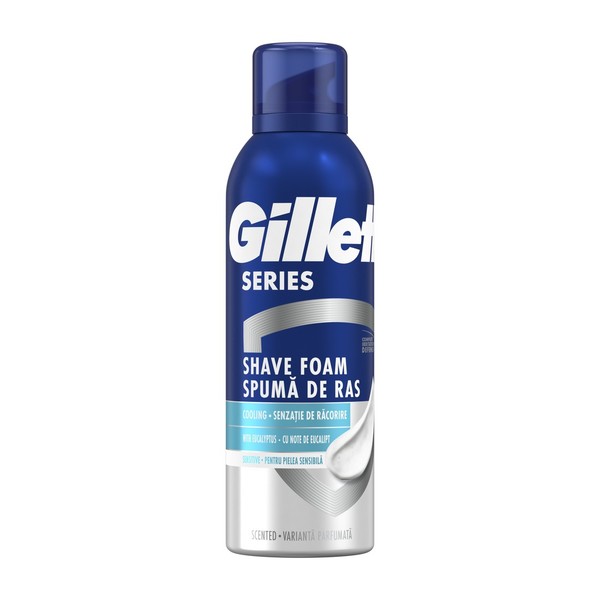 Levně Gillette Foam Series Cooling pěna na holení 200 ml