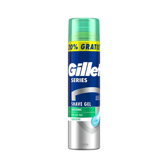 Gillette Series Sensitive gel na holení 240 ml