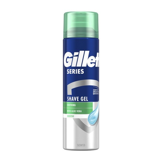 Gillette Series Sensitive gel na holení 200 ml