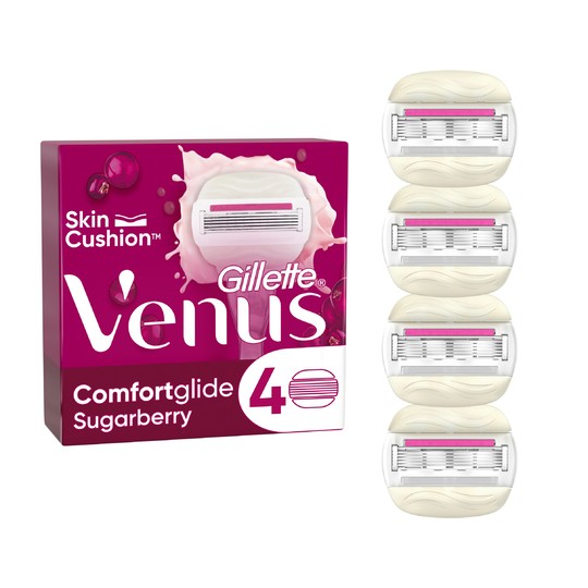 Gillette Venus Comfortglide Sugarberry Scent náhradní hlavice 4 ks