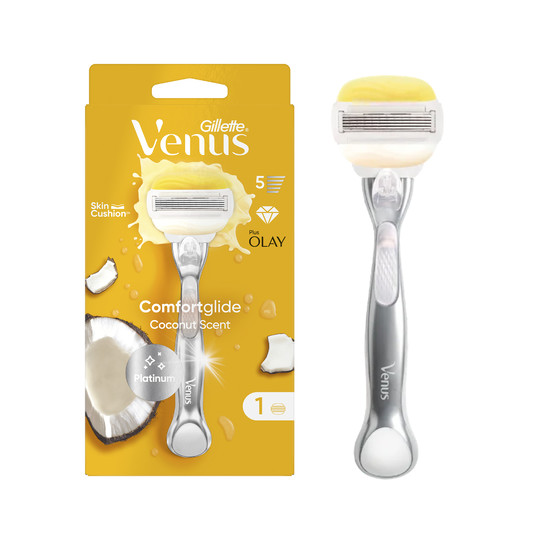 Gillette Venus Comfortglide Coconut Scent holicí strojek + 1 hlavice