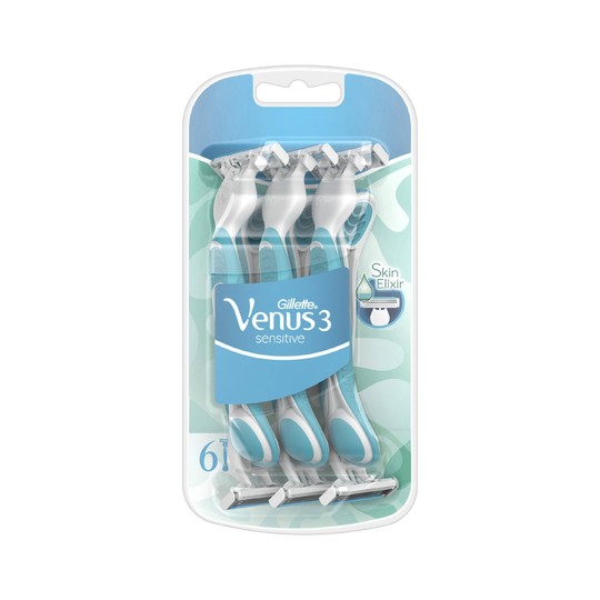 Gillette Venus 3 Sensitive jednorázová holítka 6 ks