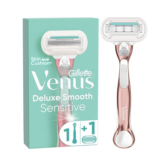 Gillette Venus Deluxe Smooth Sensitive holicí strojek + 1 hlavice