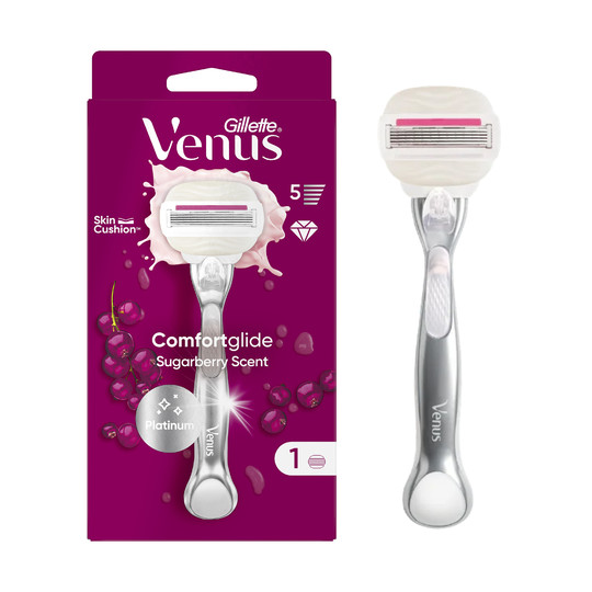 Gillette Venus Comfortglide Sugarberry Scent holicí strojek + 1 hlavice