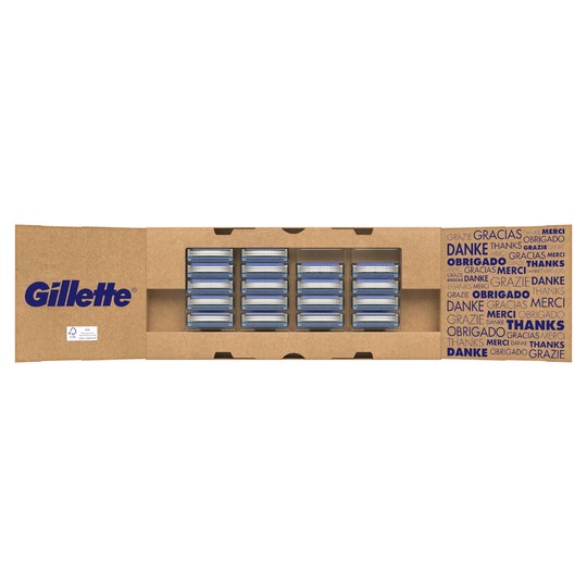 Gillette Mach3 náhradní hlavice 18 ks