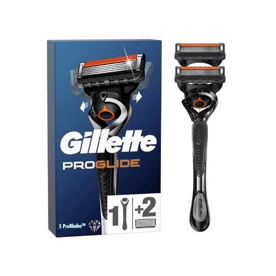 Gillette ProGlide holicí strojek + 2 hlavice