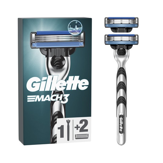 Gillette Mach3 holicí strojek + 2 hlavice