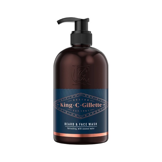 King C. Gillette Beard & Face Wash emulze na obličej a vousy 350 ml