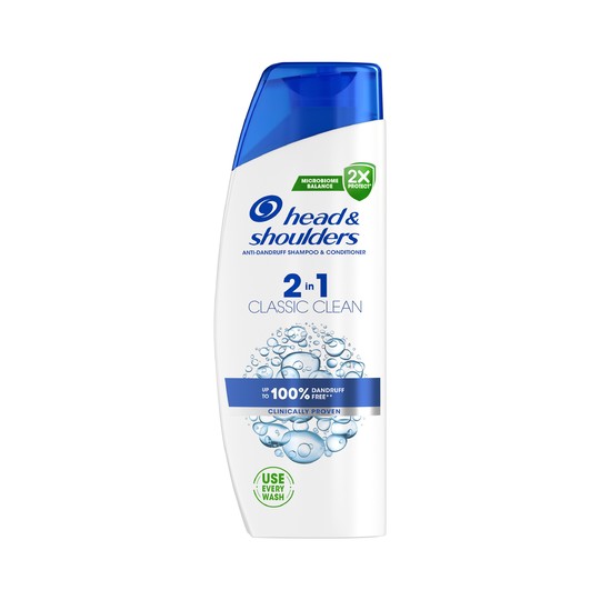 Head & Shoulders 2in1 Classic Clean šampon proti lupům 330 ml