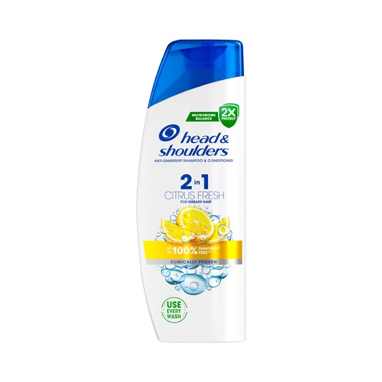 Head & Shoulders 2in1 Citrus Fresh šampon proti lupům 330 ml