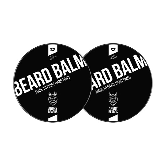 Angry Beards Balm Carl Smooth balzám na vousy 2×46 g