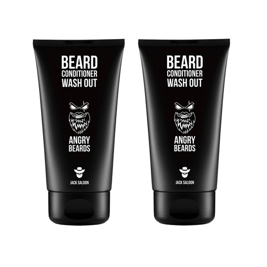 Angry Beards Wash Out Jack Saloon kondicionér na vousy 2×150 ml