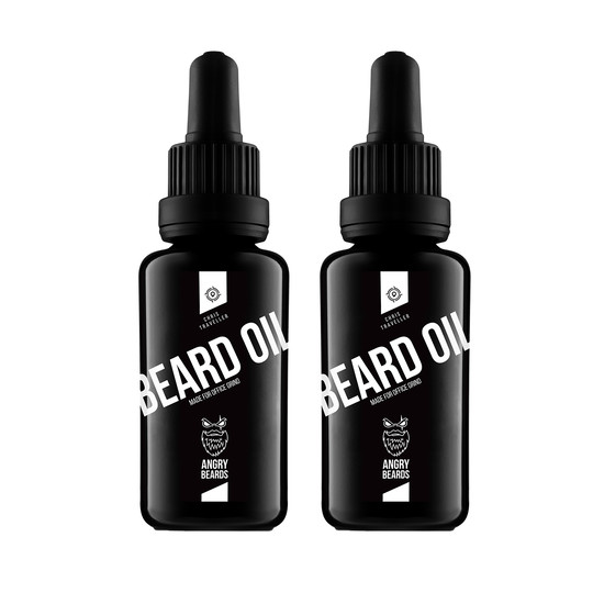 Angry Beards Oil Chris the Traveller olej na vousy 2×30 ml